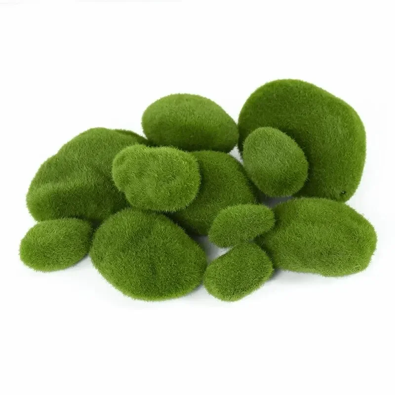 10 pçs simulação musgo pedra a - Terrarium Moss Art avaliação e preço