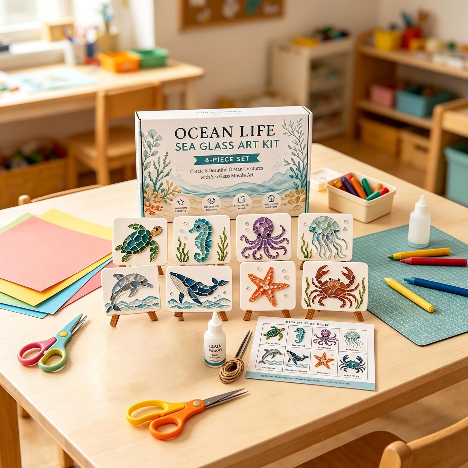 Kit de Arte com Vidro Triturad - Resin Craft For Beginners avaliação e preço