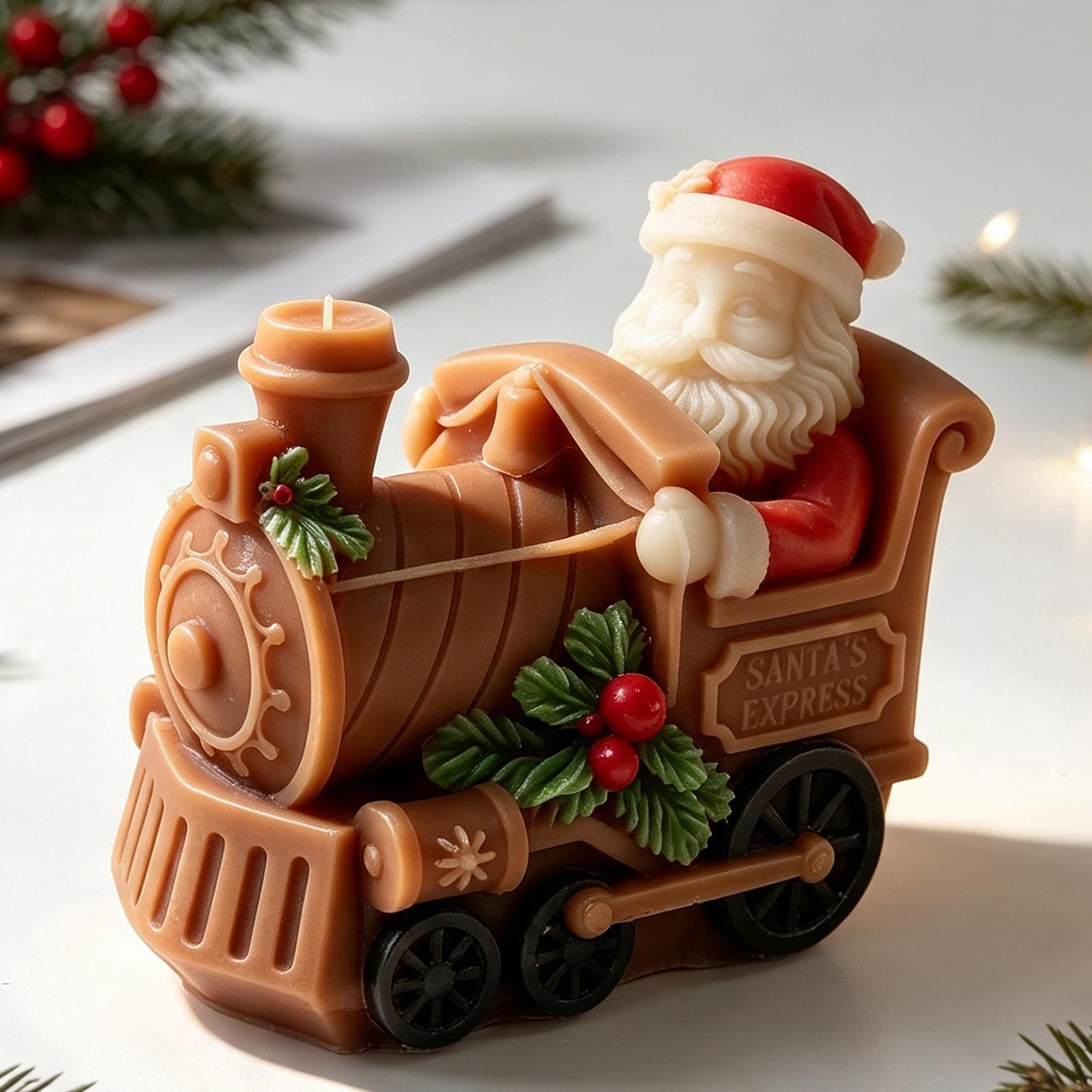 Molde de vela de Natal em form - Resin Craft For Beginners avaliação e preço
