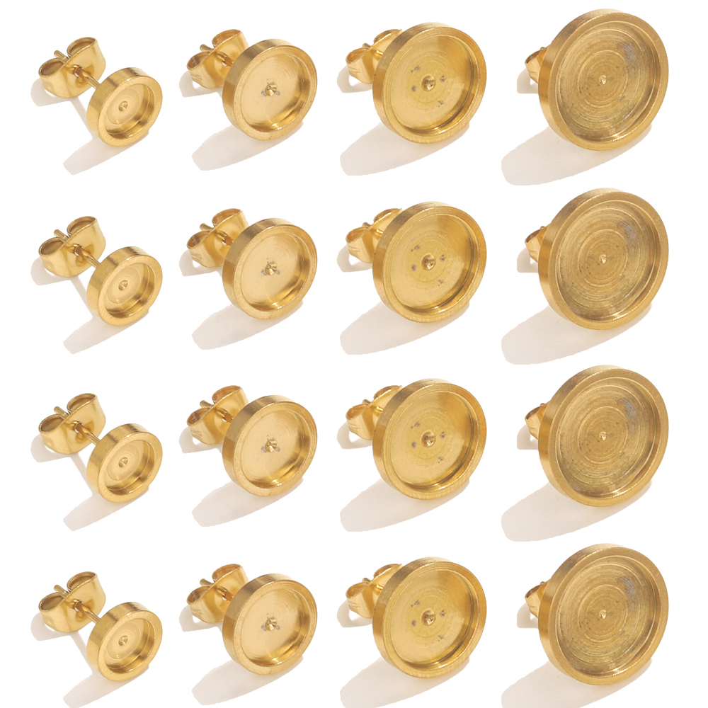 10 pçs de aço inoxidável ouro  - Resin Jewelry Kit avaliação e preço